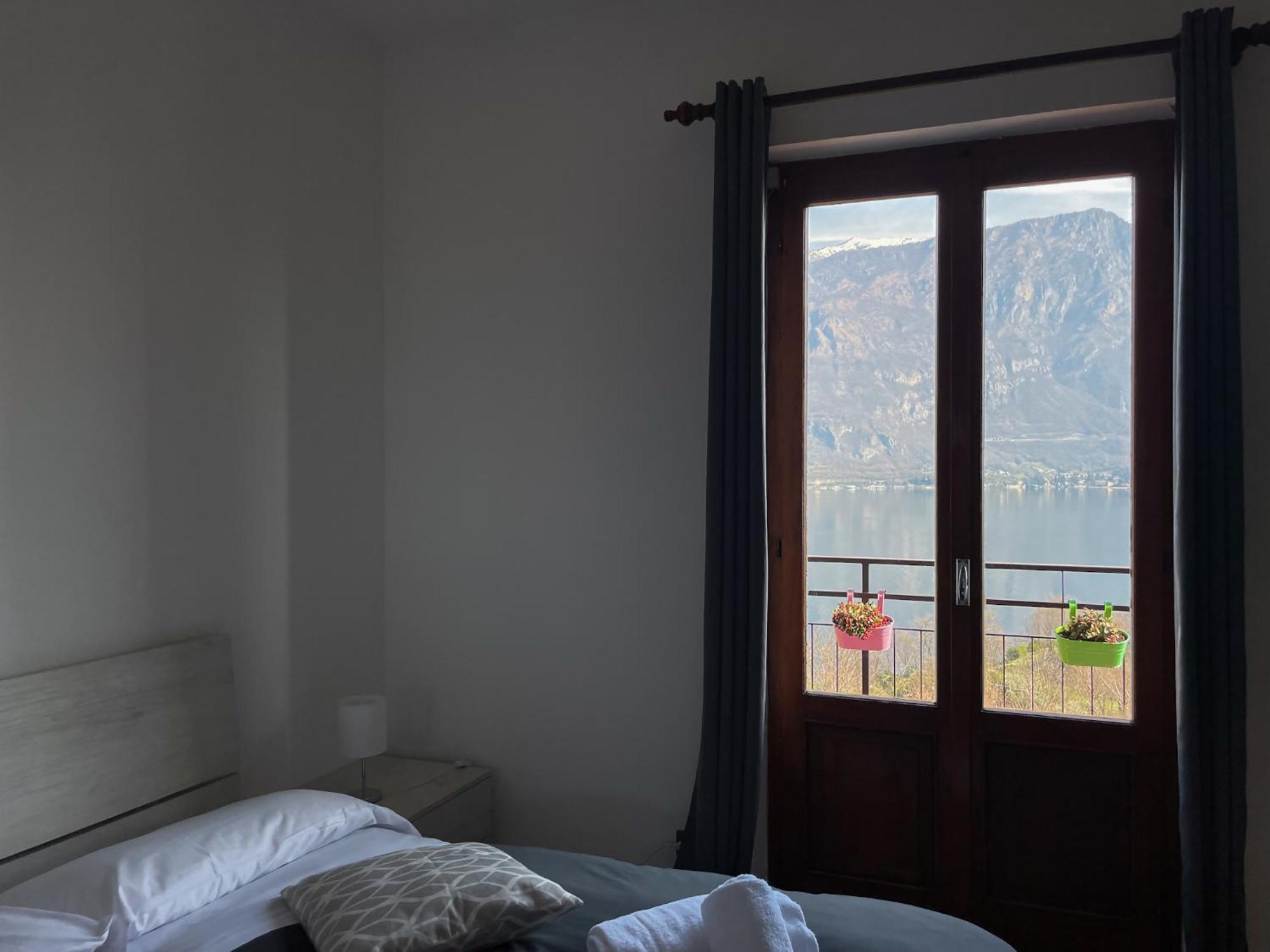 Appartamento Tivano Balcone Con Vista Lago Bellagio Kültér fotó