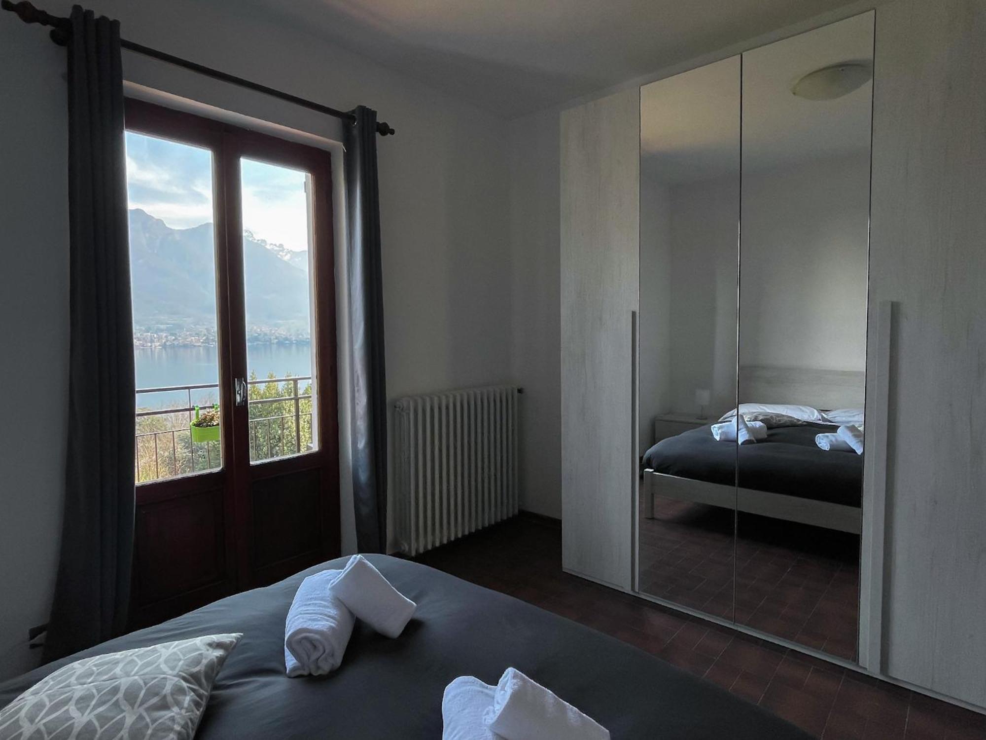 Appartamento Tivano Balcone Con Vista Lago Bellagio Kültér fotó